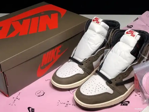 Rep MAX CD4487 Scott Jordan OG 1 Travis 100 - Air High 'Mocha' Retro x 0430